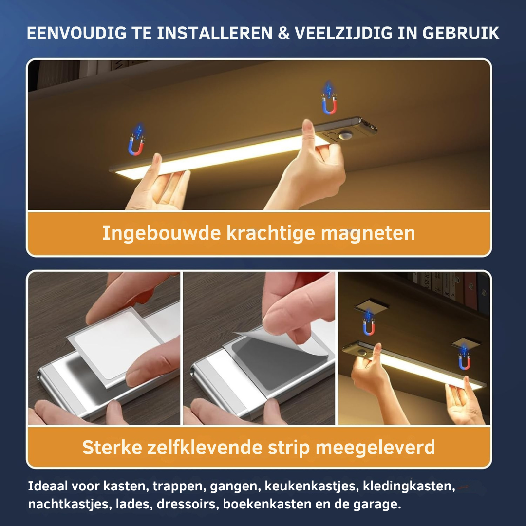 Noxia Slim draadloos LED-licht met bewegingssensor
