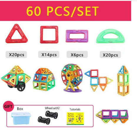 Bouwen met Verbeelding – Magnetische Creatieblokken