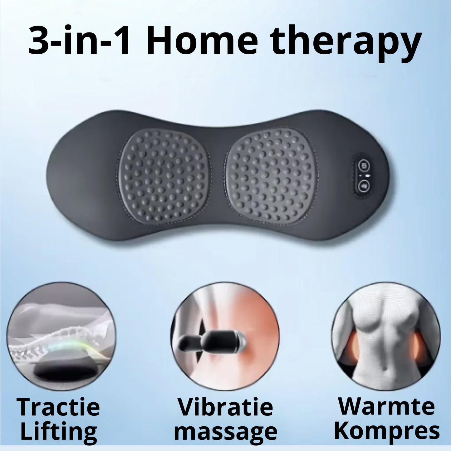 LumaRest -Warmte & Ontspanningskussen voor de Onderrug