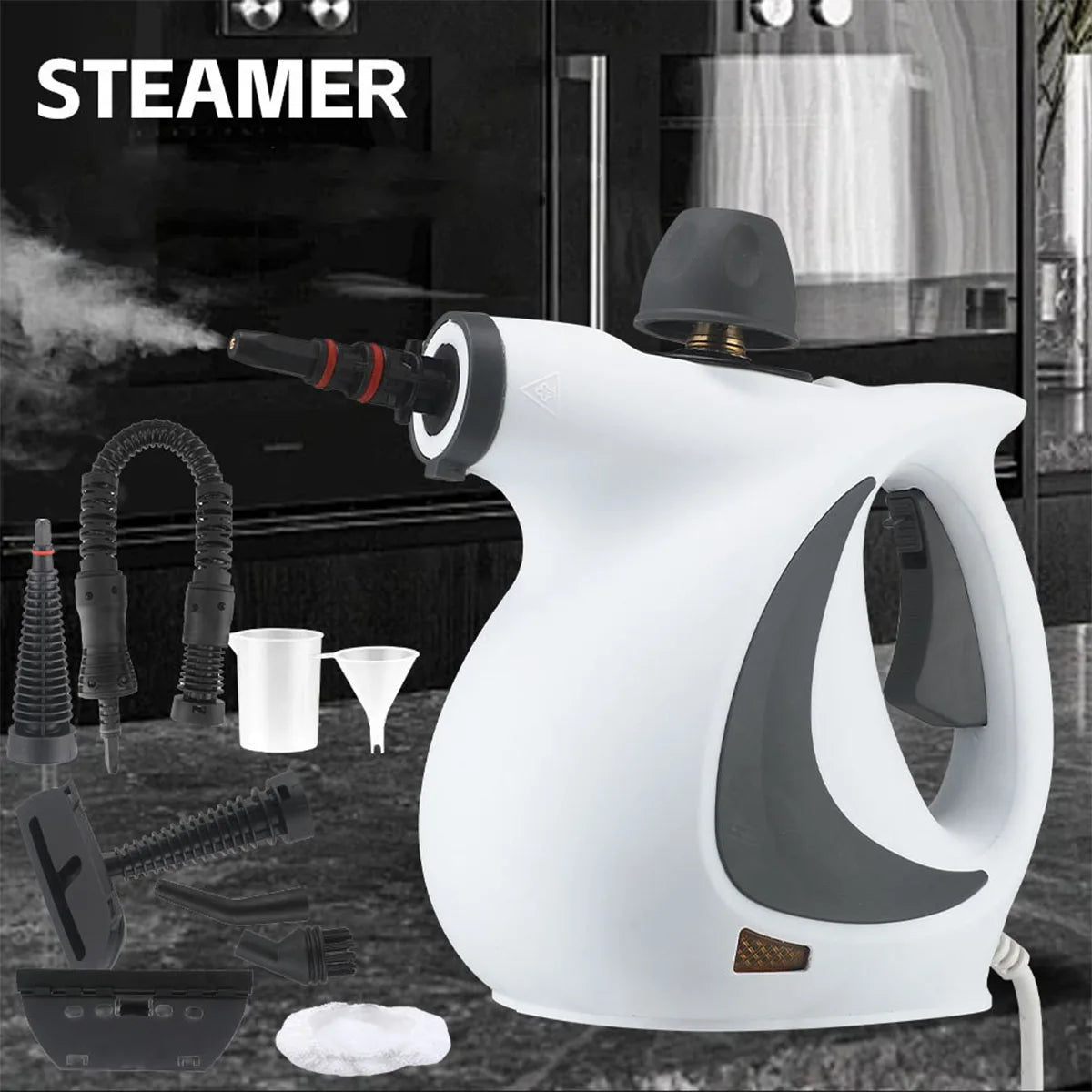PureSteam Handstoomreiniger – Voel de Frisheid van Echt Schoon