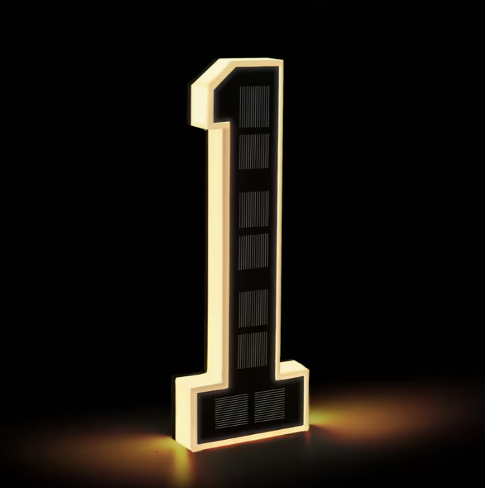 Avondlicht – Slimme Solar Huisnummerverlichting