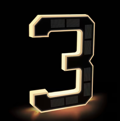 Avondlicht – Slimme Solar Huisnummerverlichting