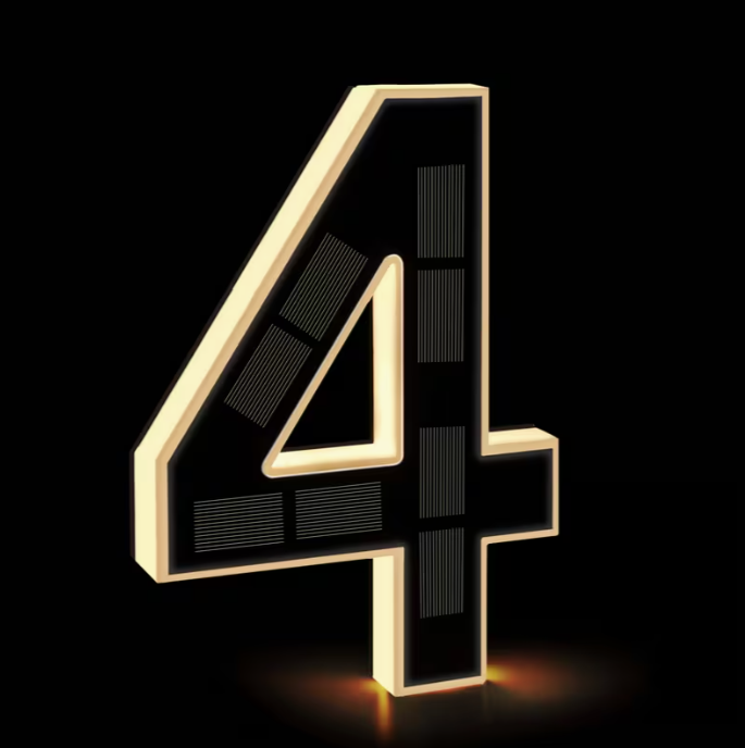 Avondlicht – Slimme Solar Huisnummerverlichting