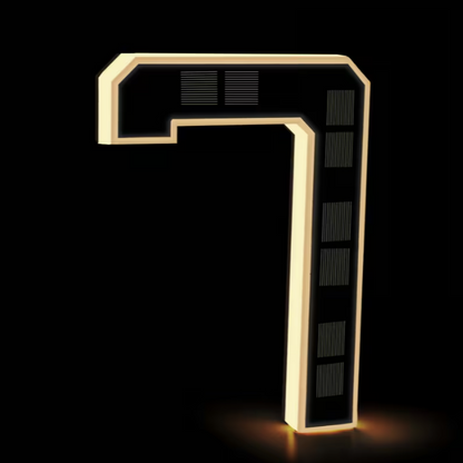 Avondlicht – Slimme Solar Huisnummerverlichting