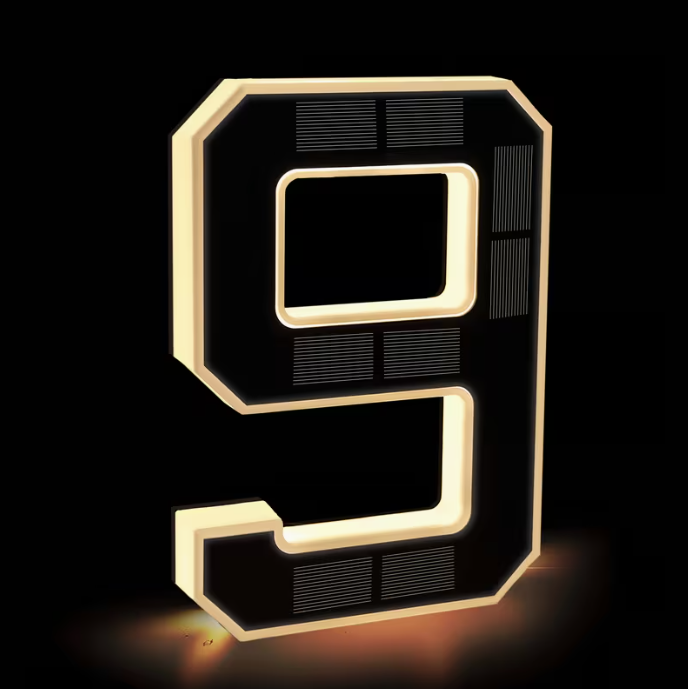 Avondlicht – Slimme Solar Huisnummerverlichting