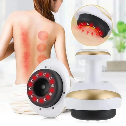 SmoothContour Cupping Massageapparaat – Warmte & Zuiging voor een Gladdere Huid