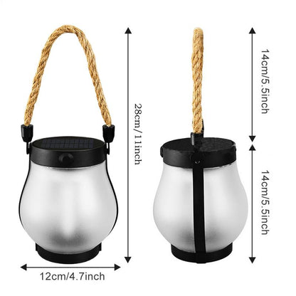 LumiFlame Solar Lantaarn – Een Zachte Gloed voor Rustvolle Avonden